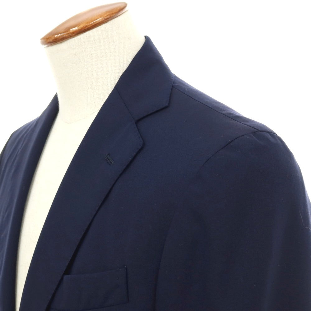 【中古】デペトリロ DE PETRILLO ウール 3つボタンスーツ ネイビー【サイズ48】【 状態ランクB 】【 メンズ 】