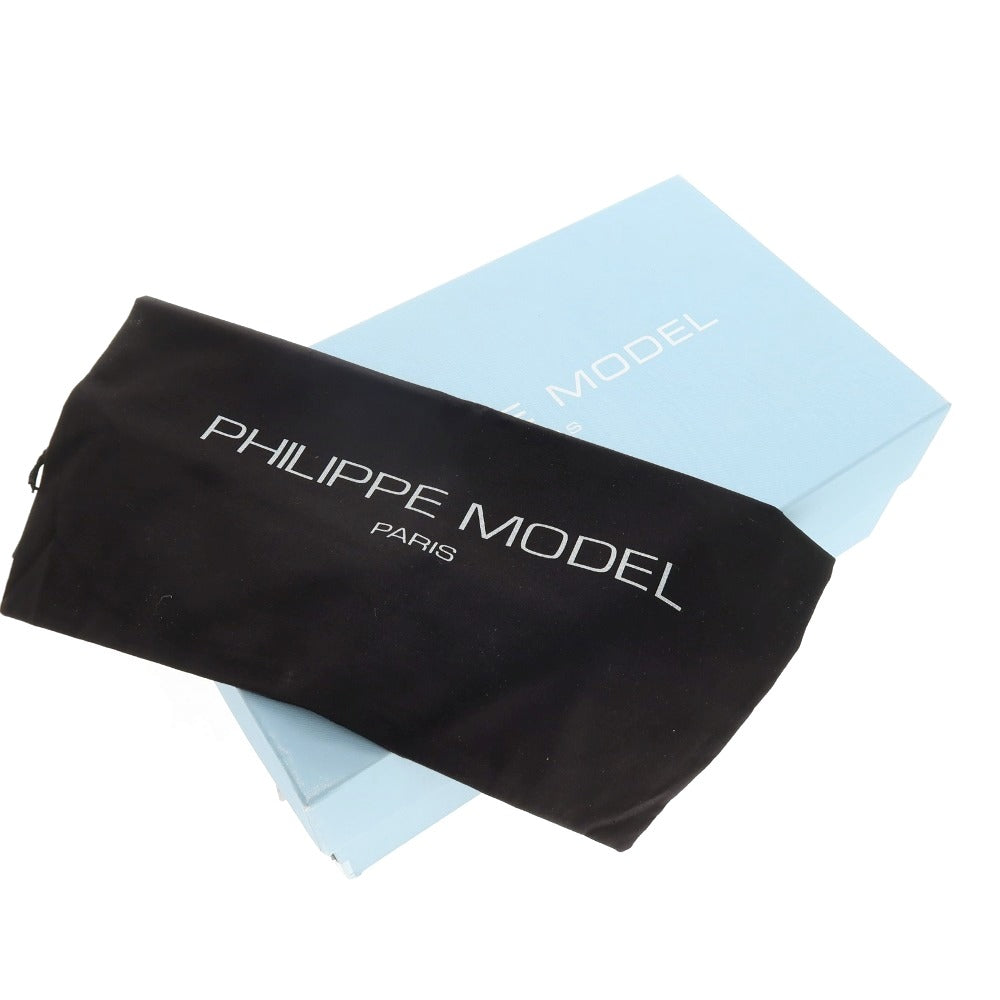【中古】【未使用】フィリップモデル PHILIPPE MODEL スエード ヌバック スニーカー オリーブ【サイズ42】【 状態ランクS 】【 メンズ 】