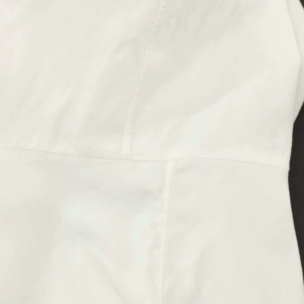 【中古】リングヂャケット RING JACKET コットン ホリゾンタルカラー ドレスシャツ ホワイト【サイズ39】【 状態ランクC 】【 メンズ 】
