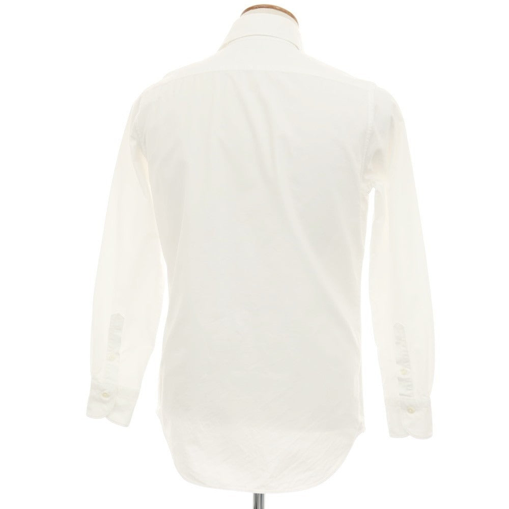 【中古】リングヂャケット RING JACKET コットン ホリゾンタルカラー ドレスシャツ ホワイト【サイズ40】【 状態ランクC 】【 メンズ 】