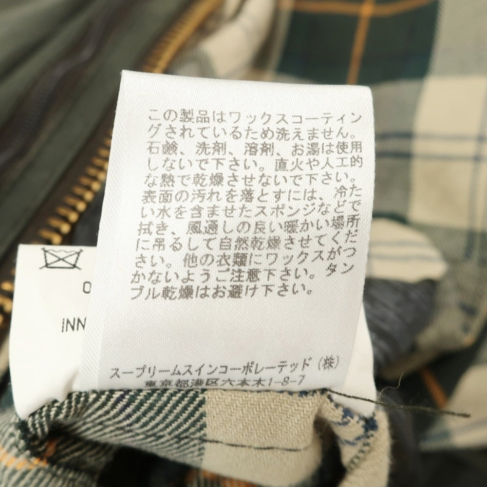【中古】バブアー Barbour SL BEWICK ワックスコットン フィールドジャケット オリーブグリーン【サイズ36】【 状態ランクC 】【 メンズ 】
