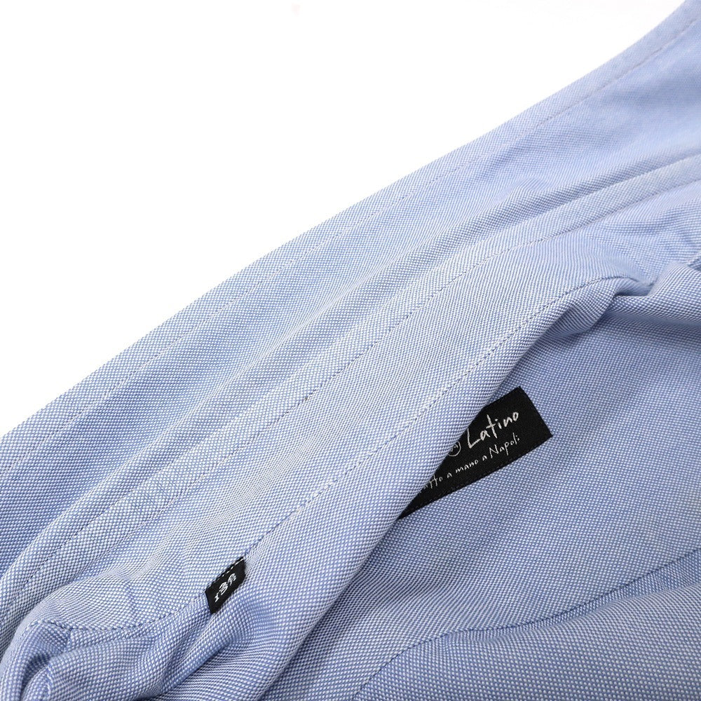 【中古】スティレ ラティーノ STILE LATINO コットン レギュラーカラー ドレスシャツ ライトブルー【サイズ39】【 状態ランクD 】【 メンズ 】