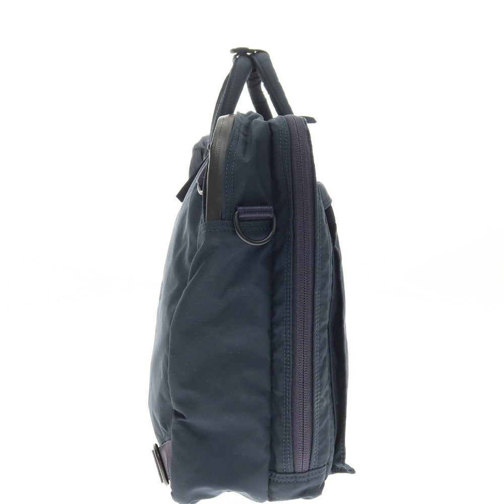 【中古】ポーター PORTER LOWERCASE ナイロン ブリーフケース ネイビー【 状態ランクB 】【 メンズ 】