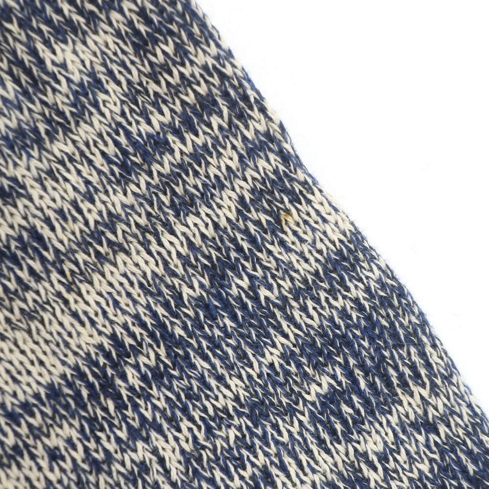 【SALE30%OFF/返品不可】【中古】トゥモローランド TOMORROWLAND tricot コットンリネン ニット カーディガン アイボリーxネイビー【 サイズM 】【 状態ランクB 】【 メンズ 】