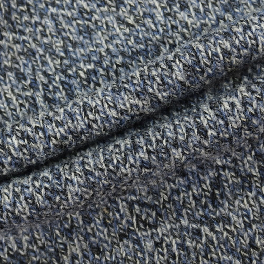 【中古】トゥモローランド TOMORROWLAND tricot ウールナイロン クルーネック プルオーバーニット ネイビー系【サイズM】【 状態ランクC 】【 メンズ 】
