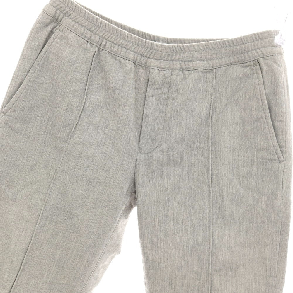 【SALE30%OFF/返品不可】【中古】リデアル lideal ストレッチ コットンナイロン イージーパンツ ライトグレー【 サイズS 】【 状態ランクC 】【 メンズ 】