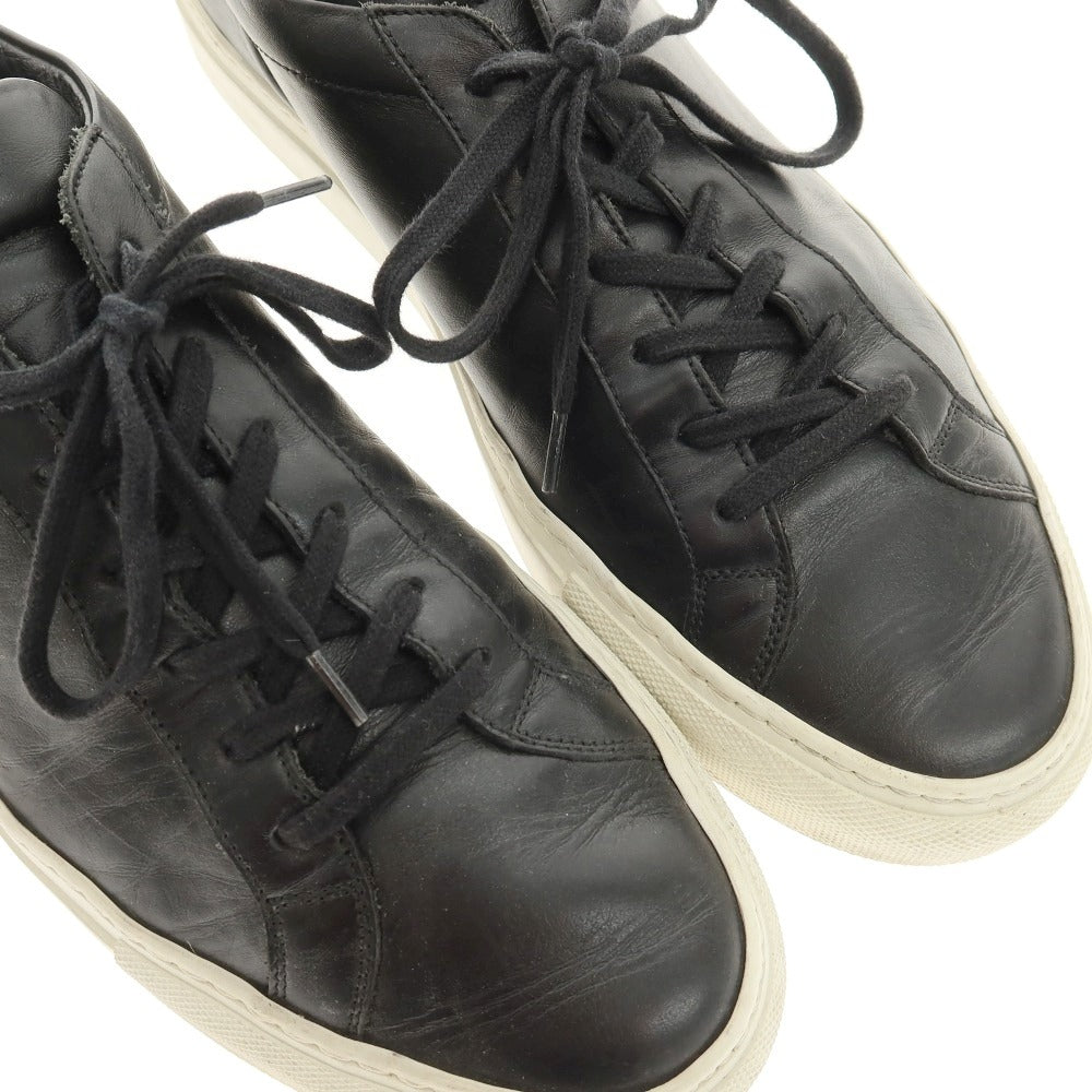 【中古】コモンプロジェクツ COMMON PROJECTS 1658 レザー スニーカー ブラック【サイズ42】【 状態ランクC 】【 メンズ 】