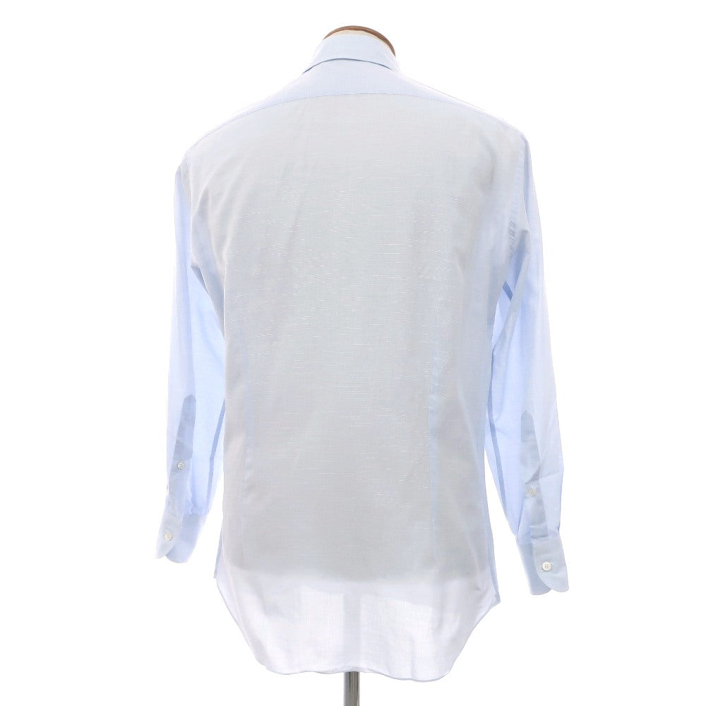 【中古】フライ FRAY コットン レギュラーカラー ドレスシャツ ライトブルー【サイズ40】【 状態ランクB 】【 メンズ 】