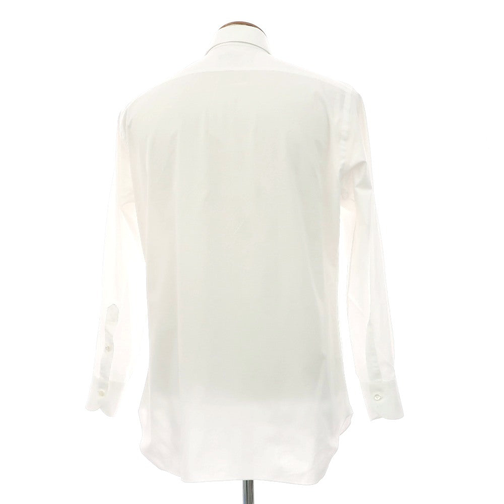 【中古】バルバ BARBA コットン ホリゾンタルカラー ドレスシャツ ホワイト【サイズ40】【 状態ランクB 】【 メンズ 】