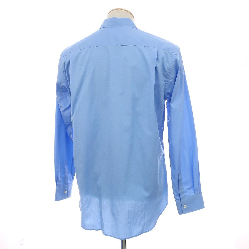 【中古】【未使用】コムデギャルソンシャツ COMME des GARCONS SHIRT 2025年秋冬 コットン パッチワーク カジュアルシャツ ブルーxピンク【サイズS】【 状態ランクS 】【 メンズ 】