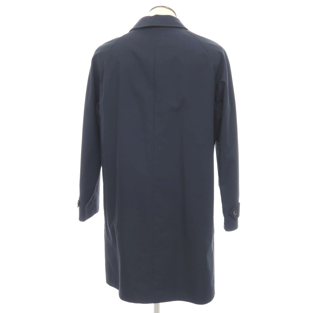 【新品】リンペルメアビレ l’impermeabile DEAN リバーシブル コットン×ウール ステンカラーコート ネイビーxグリーン【サイズ54】【 状態ランクN 】【 メンズ 】