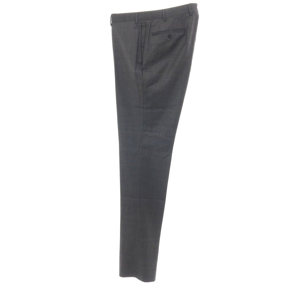 【新品】カナーリ CANALI ウール チェック 3B 3つボタンスーツ グレーxブラウン【サイズ52】【 状態ランクN 】【 メンズ 】