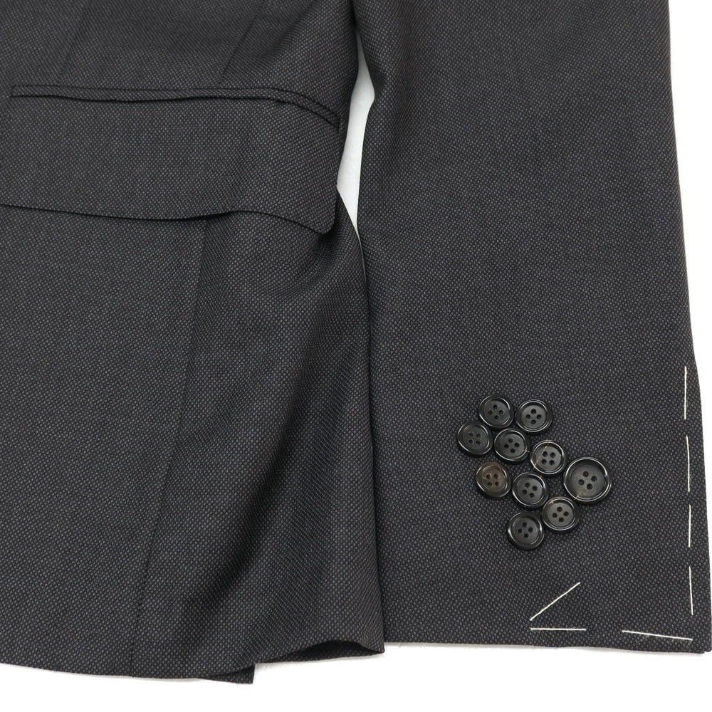 【新品】カナーリ CANALI ウール 3つボタンスーツ ダークグレー【サイズ50】【 状態ランクN 】【 メンズ 】