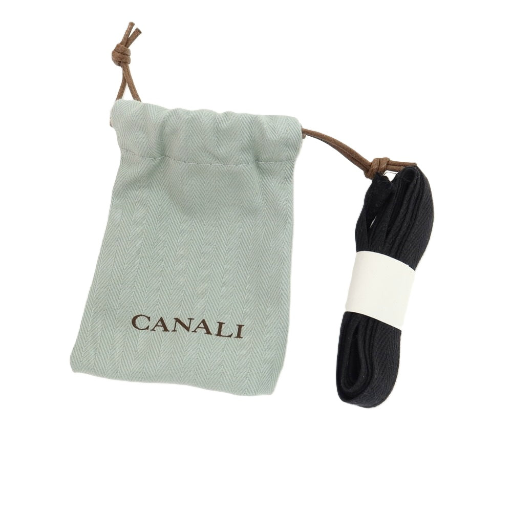 【新品】カナーリ CANALI ウールポリウレタン ストライプ 3つボタンスーツ グレーxライトグレー【サイズ48】【 状態ランクN 】【 メンズ 】