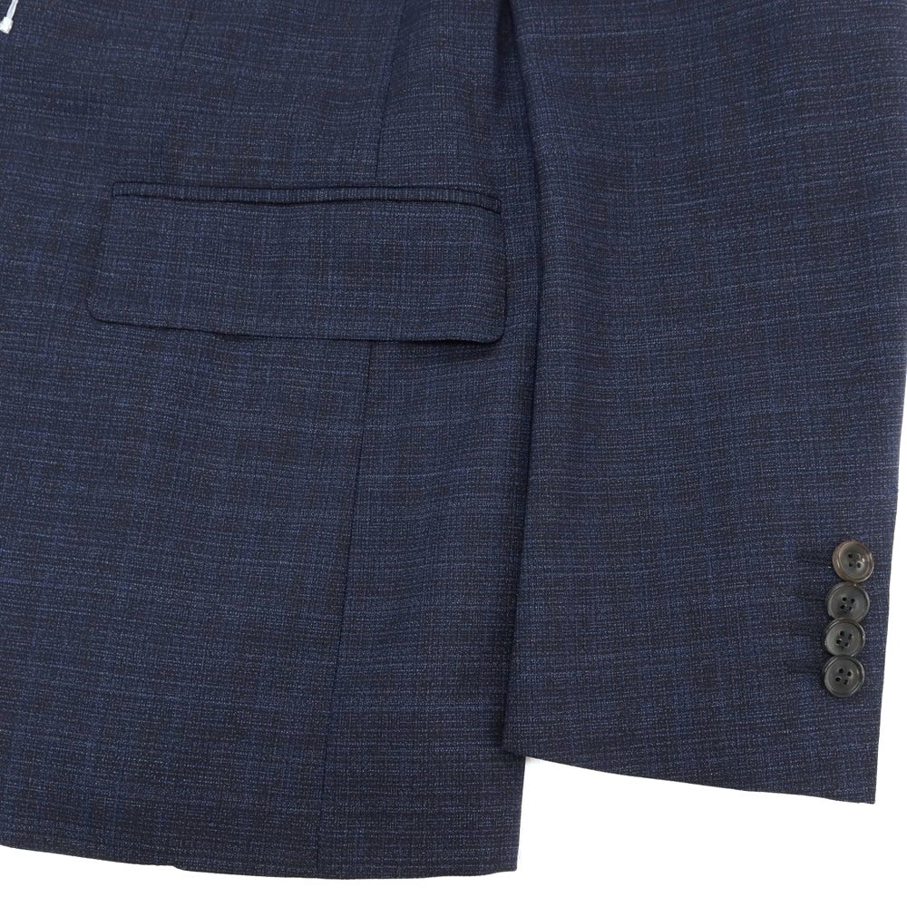 【新品】カナーリ CANALI Impeccabile ウール 3つボタンスーツ ネイビー【サイズ48】【 状態ランクN 】【 メンズ 】