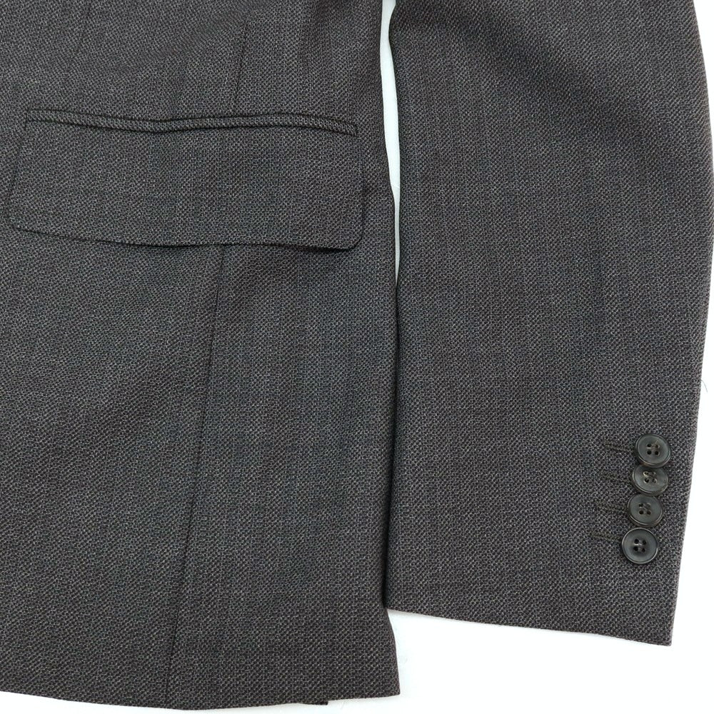 【新品】カナーリ CANALI Impeccabile ウール 3つボタンスーツ グレー【サイズ48】【 状態ランクN 】【 メンズ 】