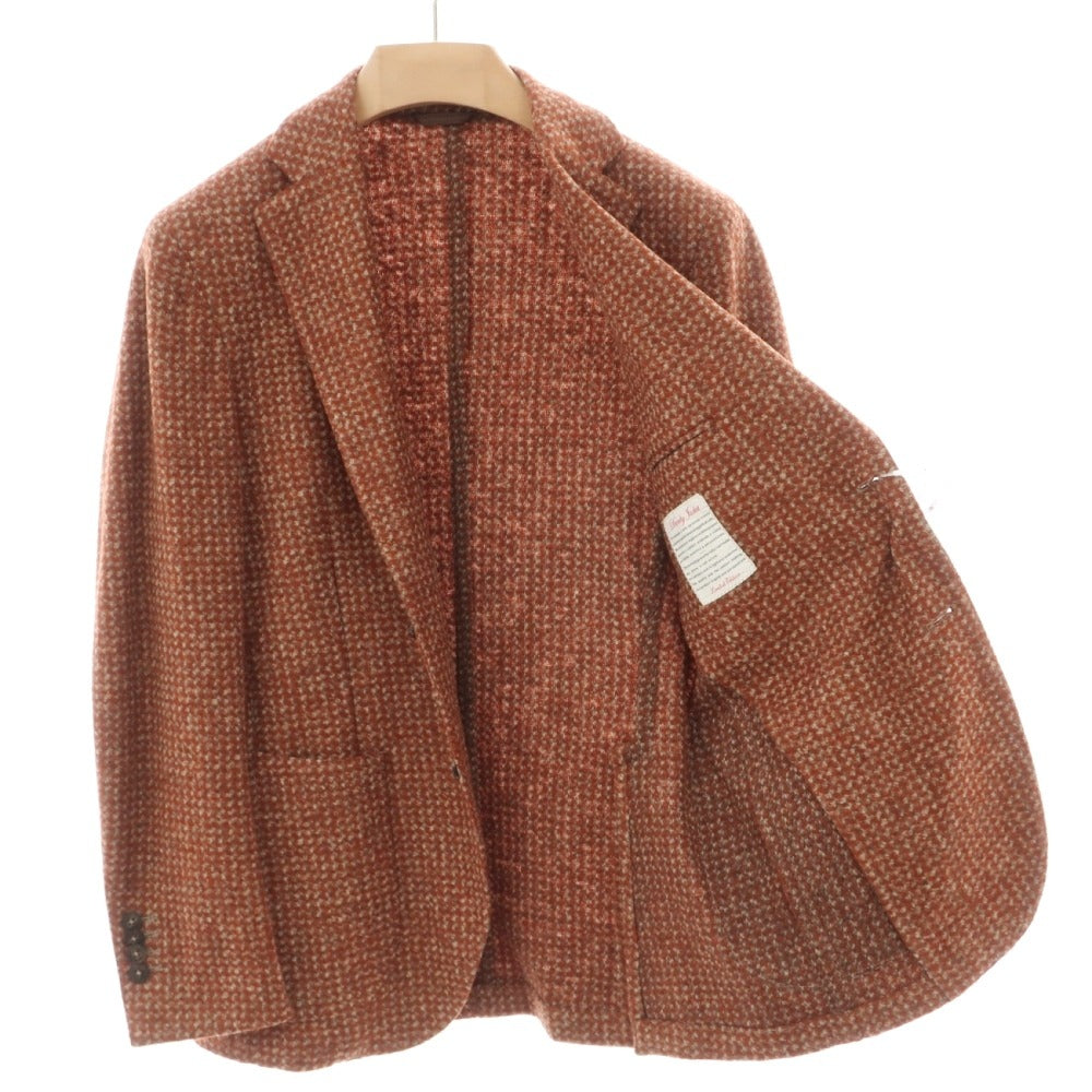 【中古】エルビーエム1911 L.B.M.1911 アクリルウールポリエステル 2B カジュアルジャケット ライトブラウン【サイズ46】【 状態ランクC 】【 メンズ 】