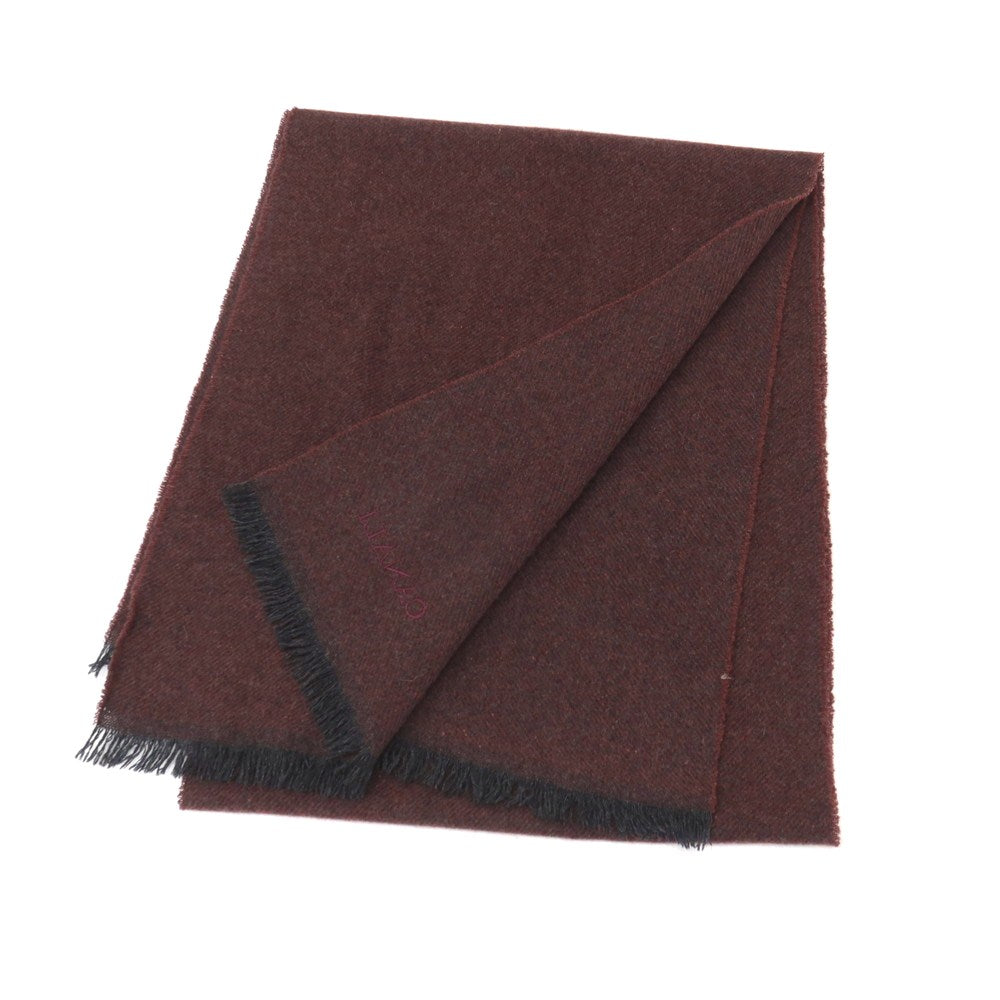 【中古】カナーリ CANALI カシミヤ マフラー ボルドー【 状態ランクB 】【 メンズ 】