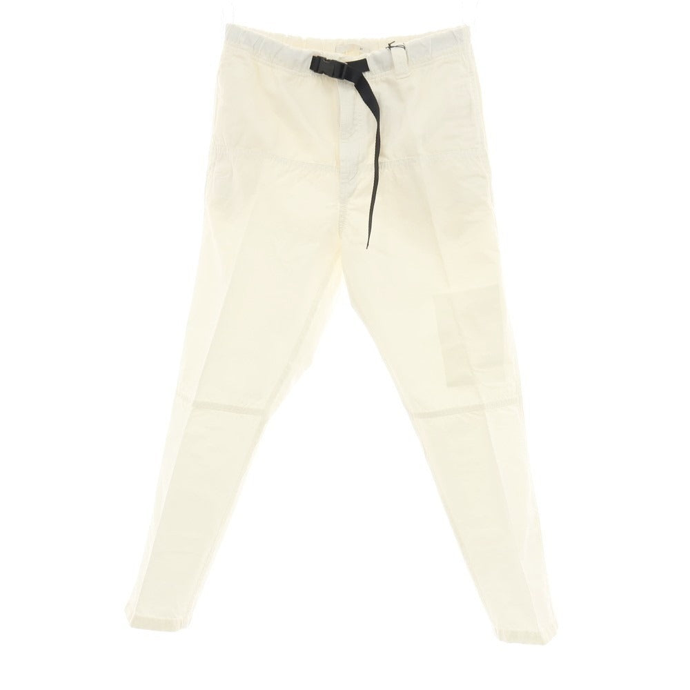 【中古】シビリア SIVIGLIA WHITE コットンリネン イージーパンツ ホワイト【サイズ31】【 状態ランクB 】【 メンズ 】