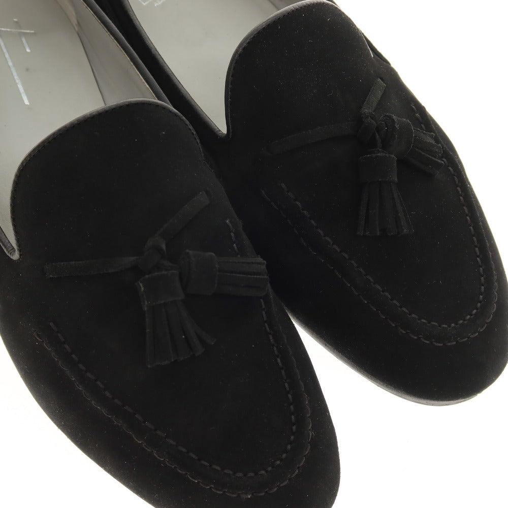 【中古】トウキョウフットテイラー Tokyo Foot Tailor スエード ローファー ブラック【サイズ26 1/2EEE】【 状態ランクB 】【 メンズ 】