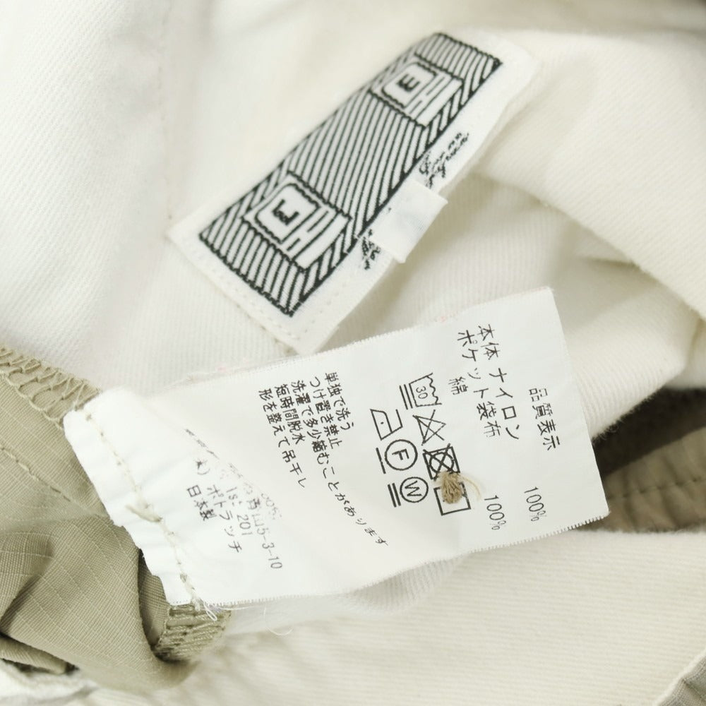 【中古】シーイー C.E リップストップ ナイロン ワークパンツ オリーブ【サイズM】【 状態ランクC 】【 メンズ 】
