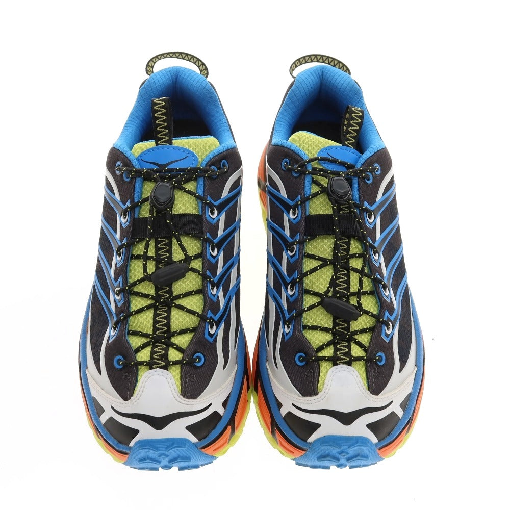 【中古】ホカ オネ オネ HOKA ONE ONE MAFATE THREE2 1141572-BDVB 合成繊維 スニーカー ブルーxブラック【サイズ26】【 状態ランクB 】【 メンズ 】