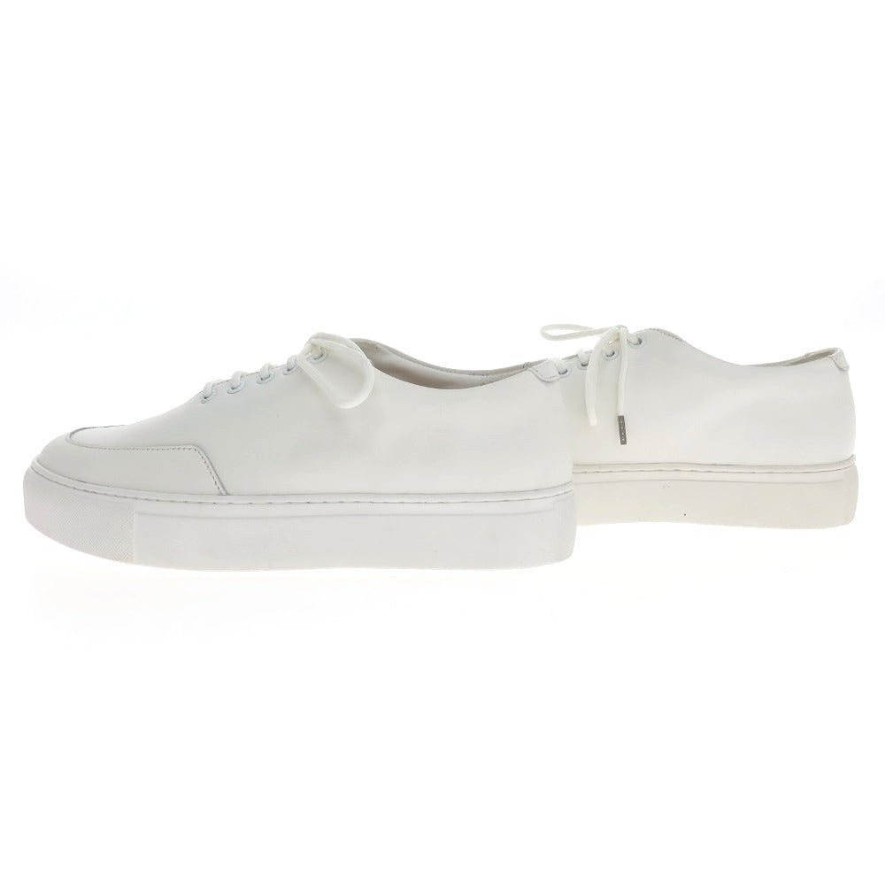 【中古】フットザコーチャー foot the coacher FTC2334016 レザー スニーカー ホワイト【サイズ7】【 状態ランクA 】【 メンズ 】