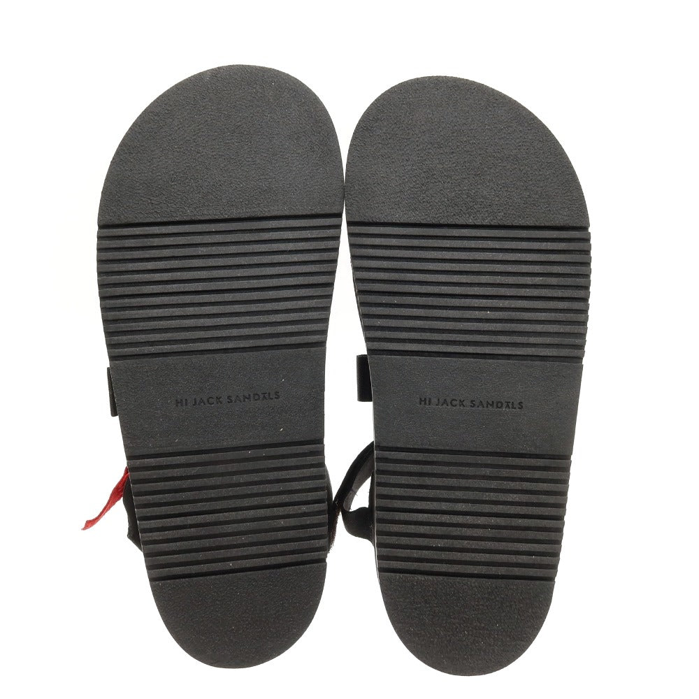 【中古】ハイジャックサンダル HIJACK SANDALS ナイロン系 サンダル ブラック【サイズ表記なし(26cm位)】【 状態ランクA 】【 メンズ 】