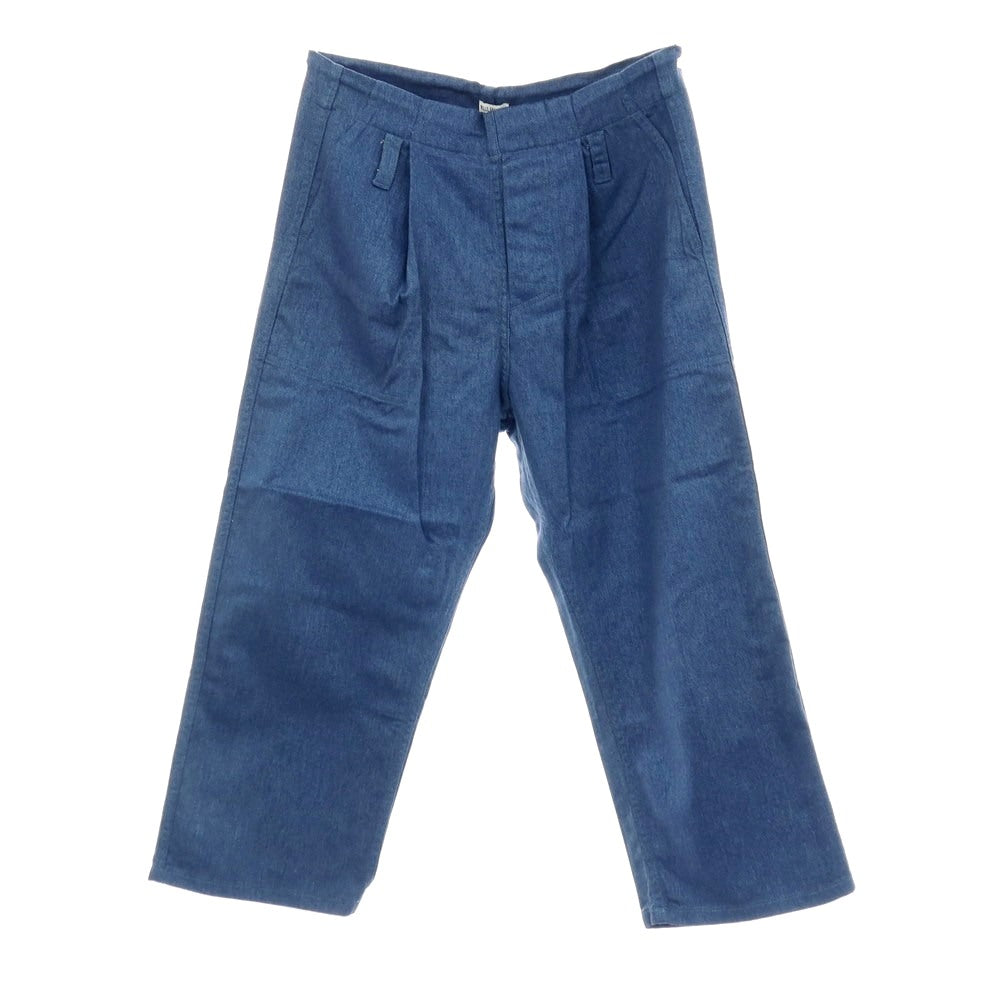 【中古】ウィリー チャバリア WILLY CHAVARRIA コットン イージーパンツ ブルー【サイズS】【 状態ランクA 】【 メンズ 】