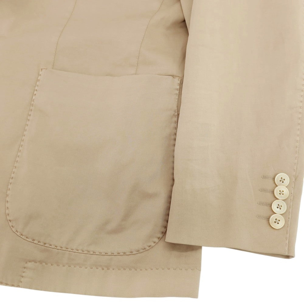 【中古】ボリオリ BOGLIOLI K.JACKET ストレッチ コットン 3つボタンスーツ ベージュ【サイズ48】【 状態ランクD 】【 メンズ 】