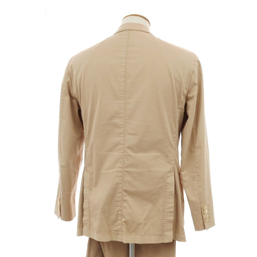 【中古】ボリオリ BOGLIOLI K.JACKET ストレッチ コットン 3つボタンスーツ ベージュ【サイズ48】【 状態ランクD 】【 メンズ 】