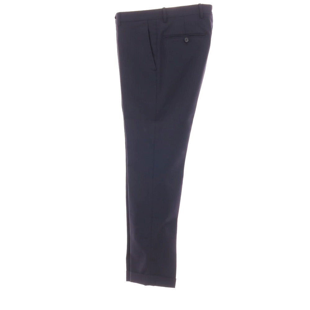 【中古】タリアトーレ TAGLIATORE SARTORIALE ウール シャドウストライプ 2つボタンスーツ ダークネイビー【サイズ44】【 状態ランクB 】【 メンズ 】