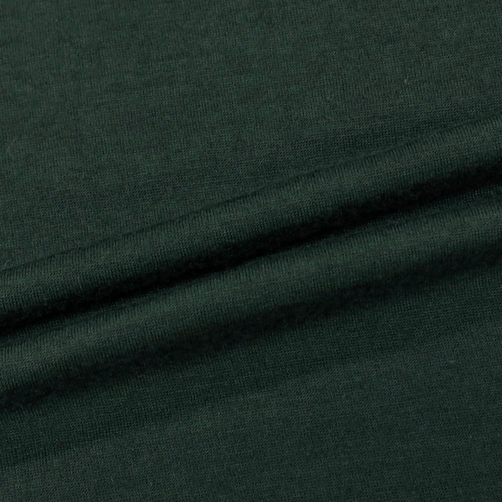 【中古】バーニーズニューヨーク BARNEYS NEWYORK ウール モックネック ニットソー ダークグリーン【サイズM】【 状態ランクB 】【 メンズ 】