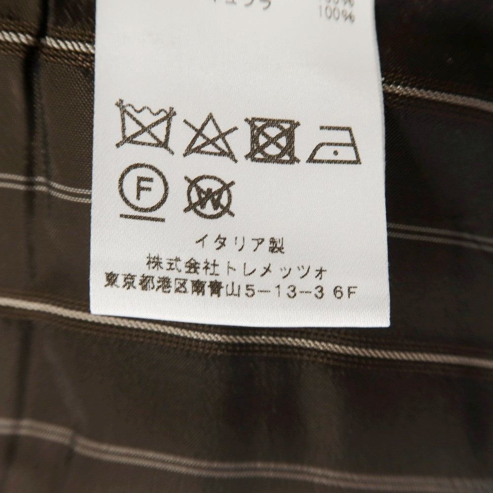 【中古】タリアトーレ TAGLIATORE Brilla per il gusto別注 ウール ドレス系ジレ ベスト ブラウン【サイズ48】【 状態ランクD 】【 メンズ 】