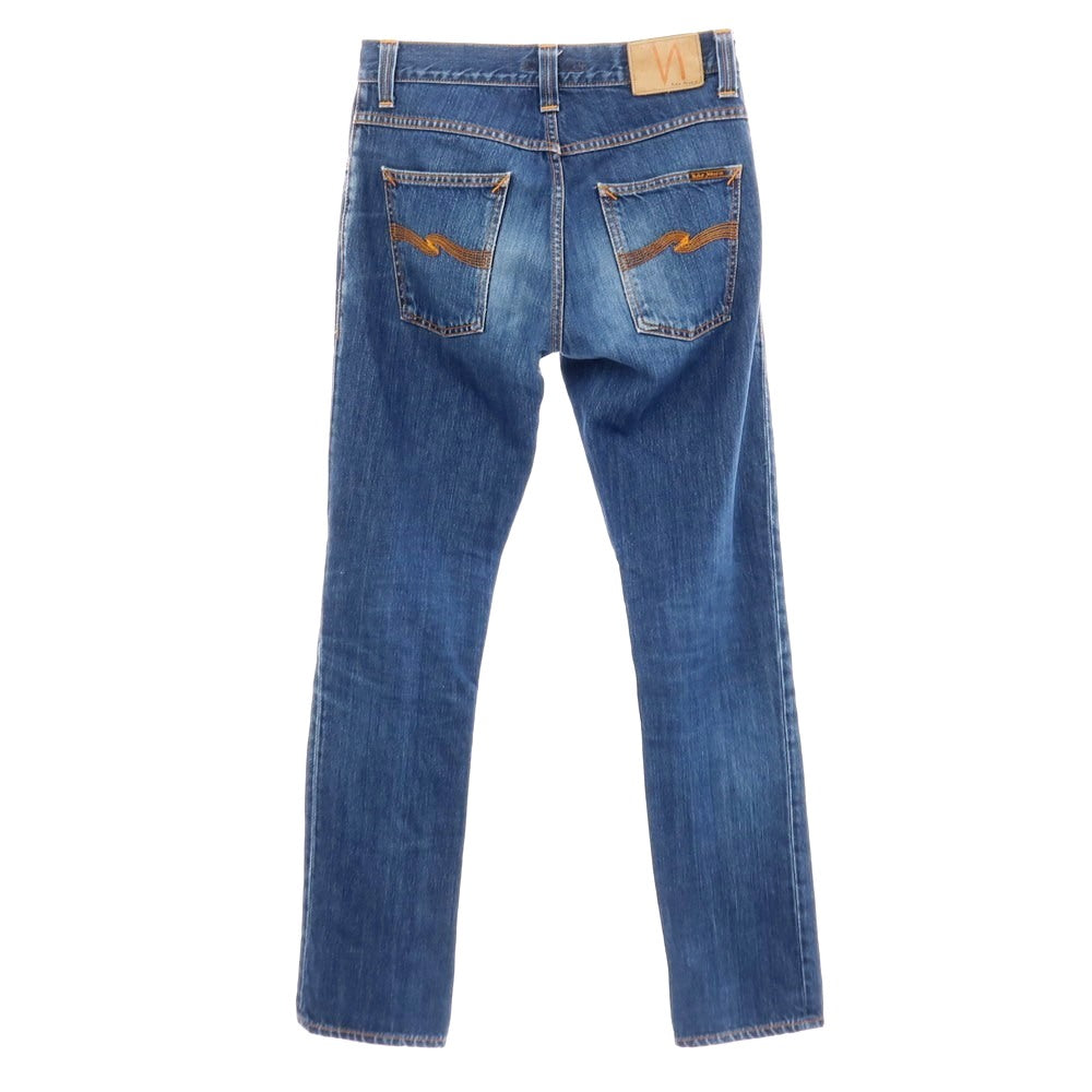 【中古】ヌーディージーンズ Nudie Jeans コットン デニムパンツ ジーンズ ブルー【サイズ30】【 状態ランクB 】【 メンズ 】