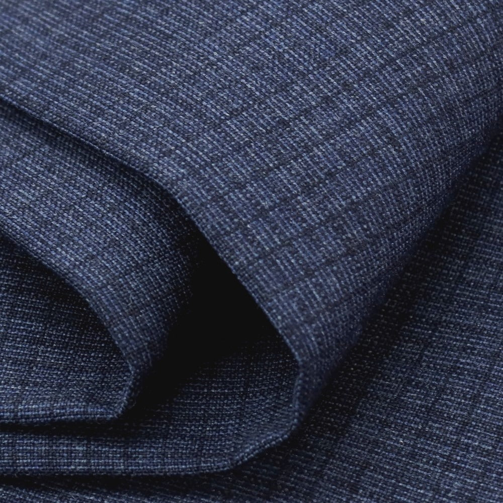 【SALE30%OFF/返品不可】【中古】エンポリオ アルマーニ EMPORIO ARMANI ウール チェック ドレススラックスパンツ ネイビー【 サイズ50 】【 状態ランクB 】【 メンズ 】