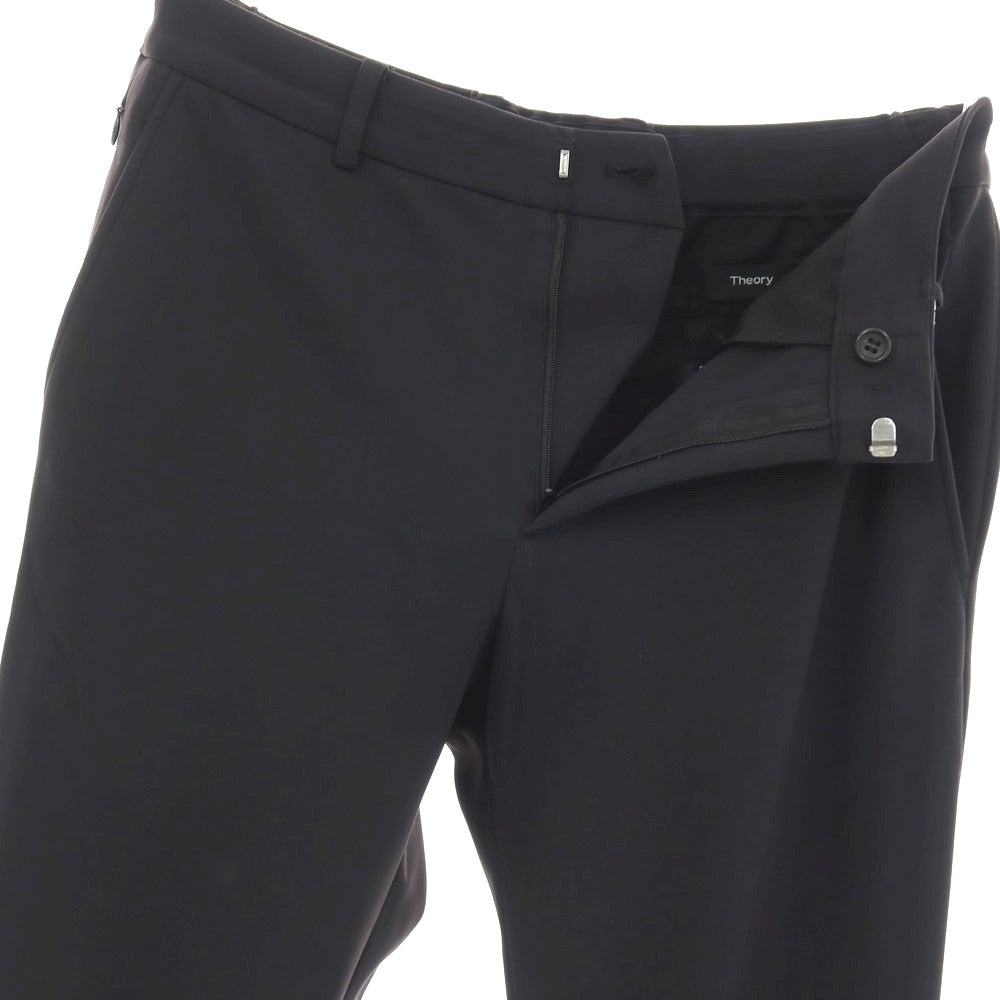 【SALE30%OFF/返品不可】【中古】セオリー theory ストレッチ ナイロン イージースラックスパンツ ブラック【 サイズ30 】【 状態ランクB 】【 メンズ 】