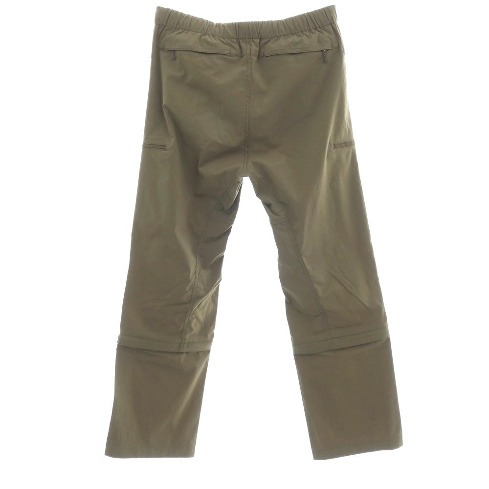 【中古】ザノースフェイス THE NORTH FACE ポリエステル 2WAY イージーパンツ オリーブ【サイズL】【 状態ランクC 】【 メンズ 】