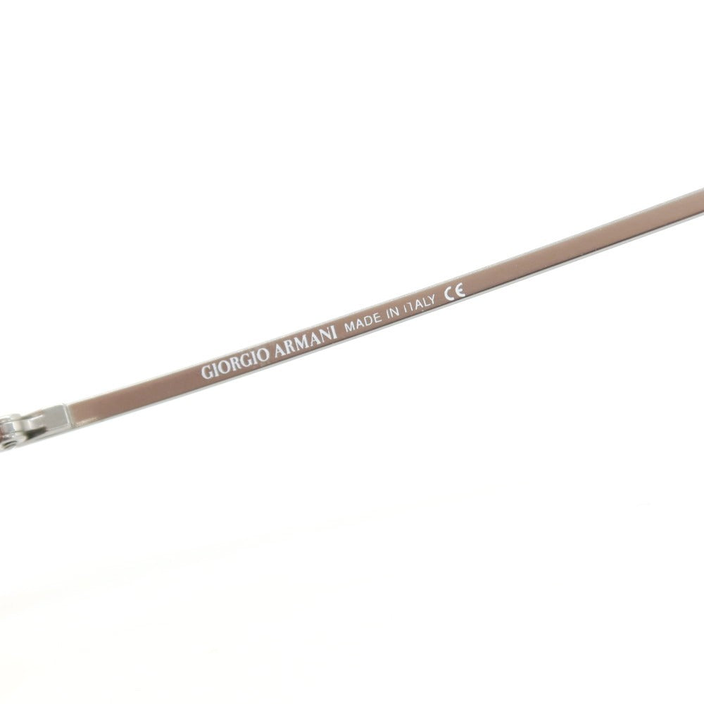 【中古】ジョルジオアルマーニ GIORGIO ARMANI リムレス サングラス シルバーxワイン系【サイズ63□16 125】【 状態ランクC 】【 メンズ 】
