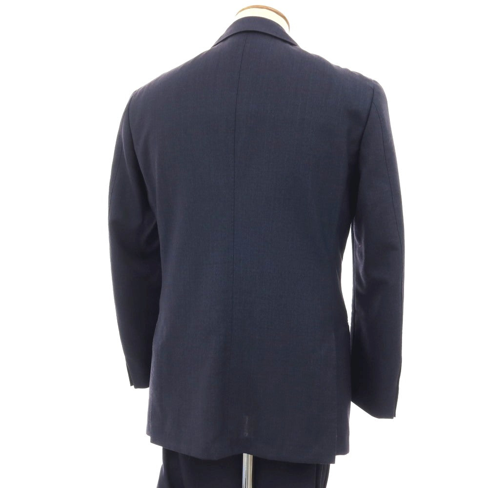 【中古】リングヂャケット RING JACKET MEISTER ウール 3つボタンスーツ ネイビー系【サイズ表記なし(M位)】【 状態ランクA 】【 メンズ 】