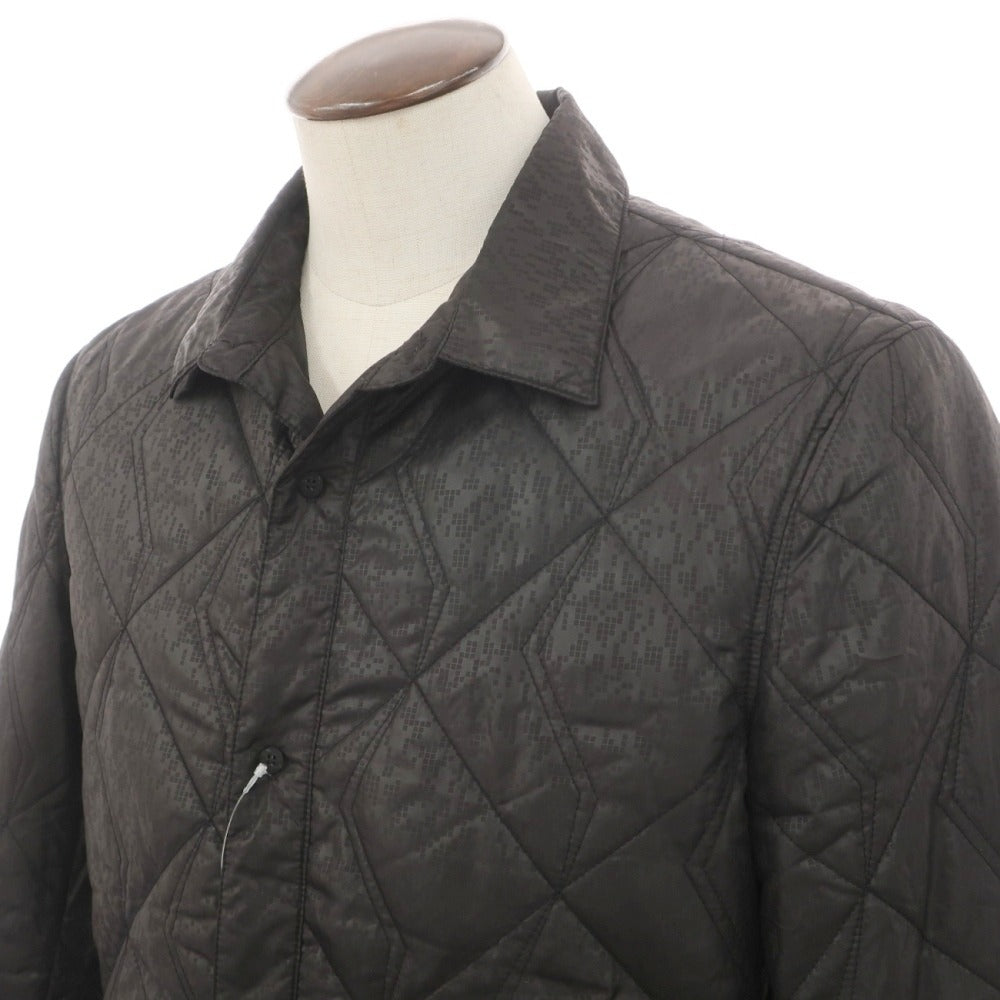【中古】シスレー SYSLEY ポリエステル サーモア キルティング 中綿ブルゾン ブラック【サイズXL】【 状態ランクB 】【 メンズ 】