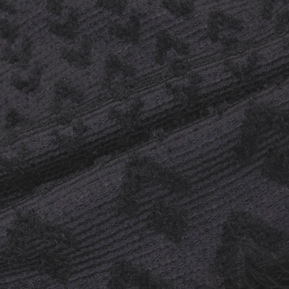 【中古】ジョルジオアルマーニ GIORGIO ARMANI レーヨンシルク ジャカード ストール ダークネイビーxブラック【 状態ランクB 】【 メンズ 】