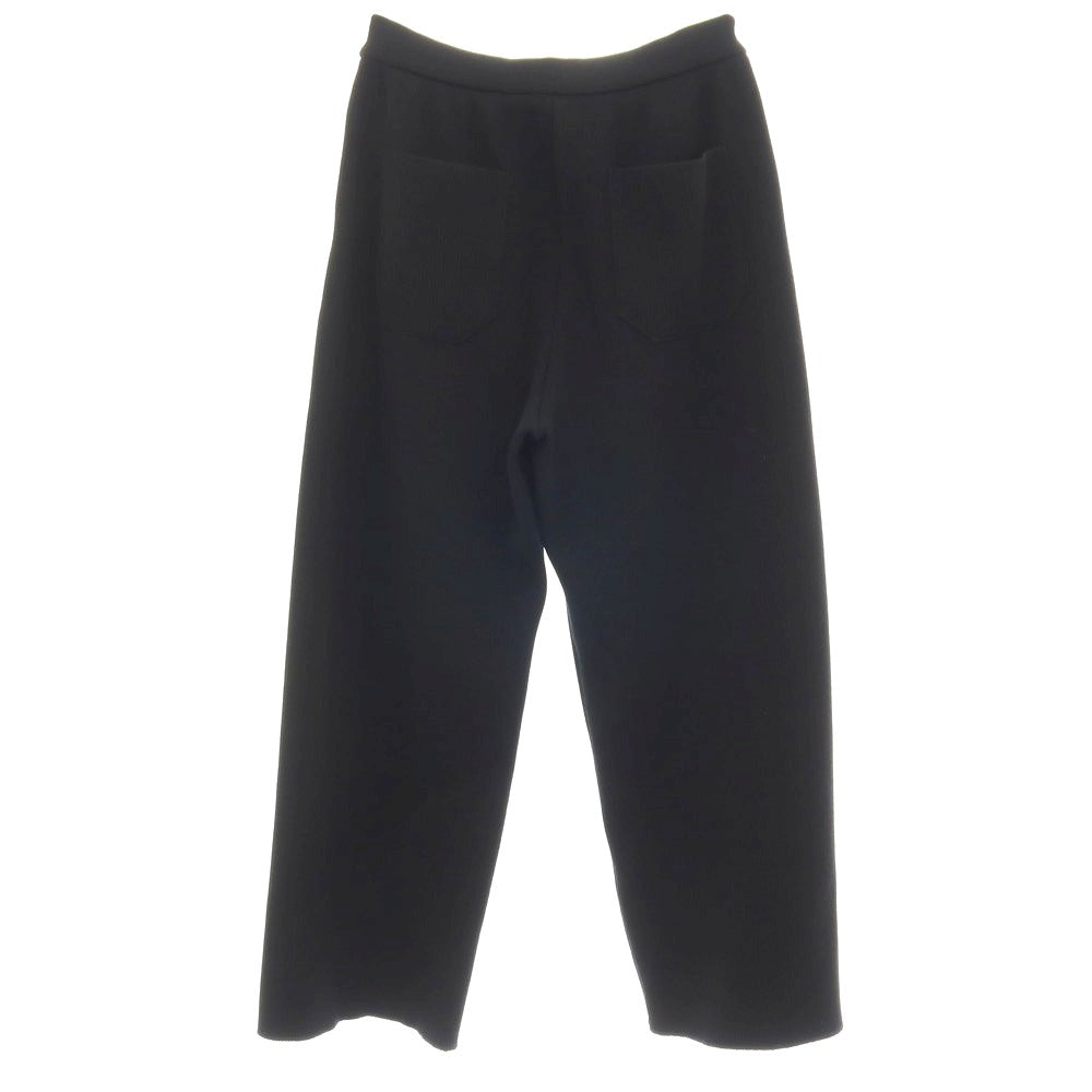 【中古】プラム PURLAM ポリエステルウール ニット イージーパンツ ブラック【サイズ3】【 状態ランクB 】【 メンズ 】