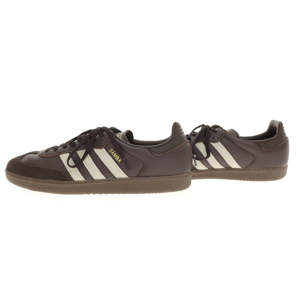 【中古】アディダス adidas SAMBA URBAN RESEARCH別注 レザー スニーカー ブラウン【サイズ28.5】【 状態ランクB 】【 メンズ 】