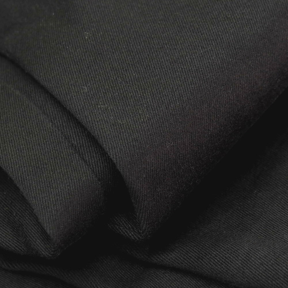 【中古】クロ KURO ストレッチ コットン チノパンツ ブラック【サイズ28】【 状態ランクC 】【 メンズ 】