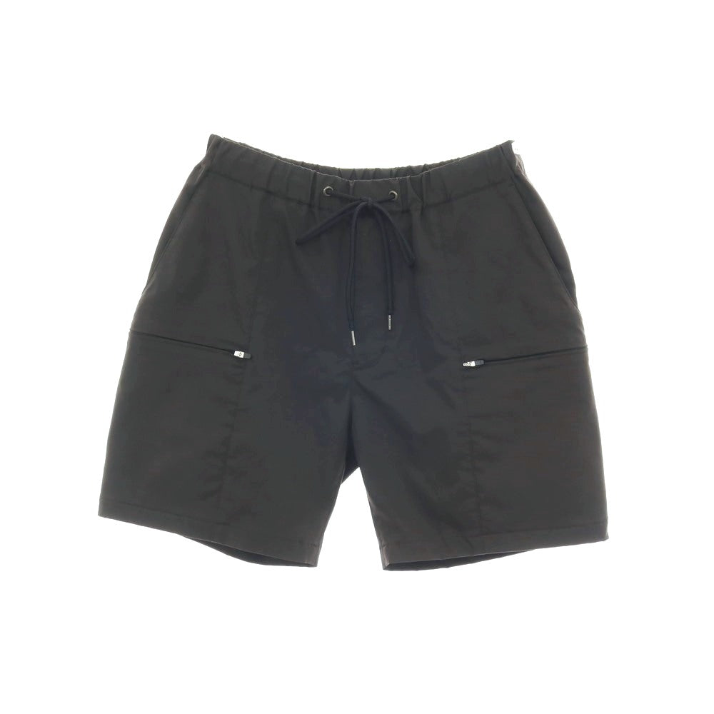 【中古】ジュンハシモト junhashimoto ポリエステル イージー ショートパンツ ブラック【サイズ2】【 状態ランクC 】【 メンズ 】