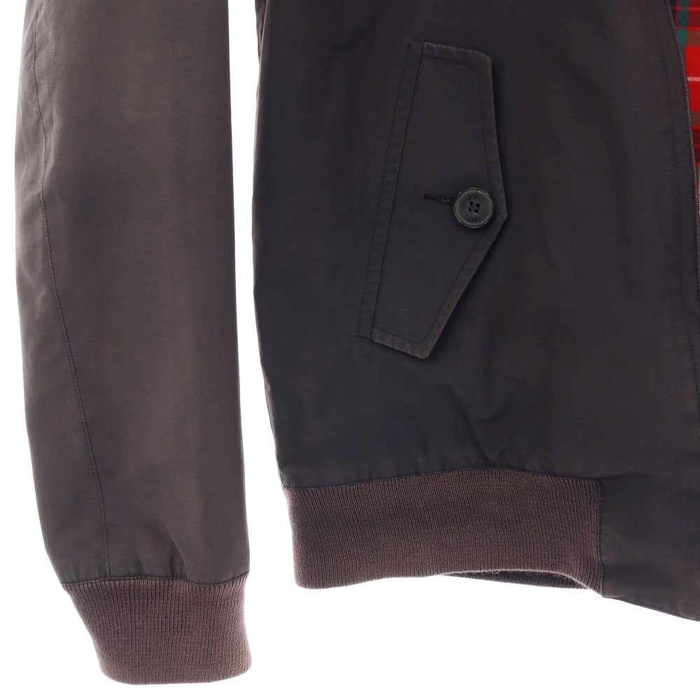 【中古】バラクータ BARACUTA コットンポリエステル G9 ハリントンジャケット スイングトップ グレイッシュネイビー【サイズ36】【 状態ランクD 】【 メンズ 】