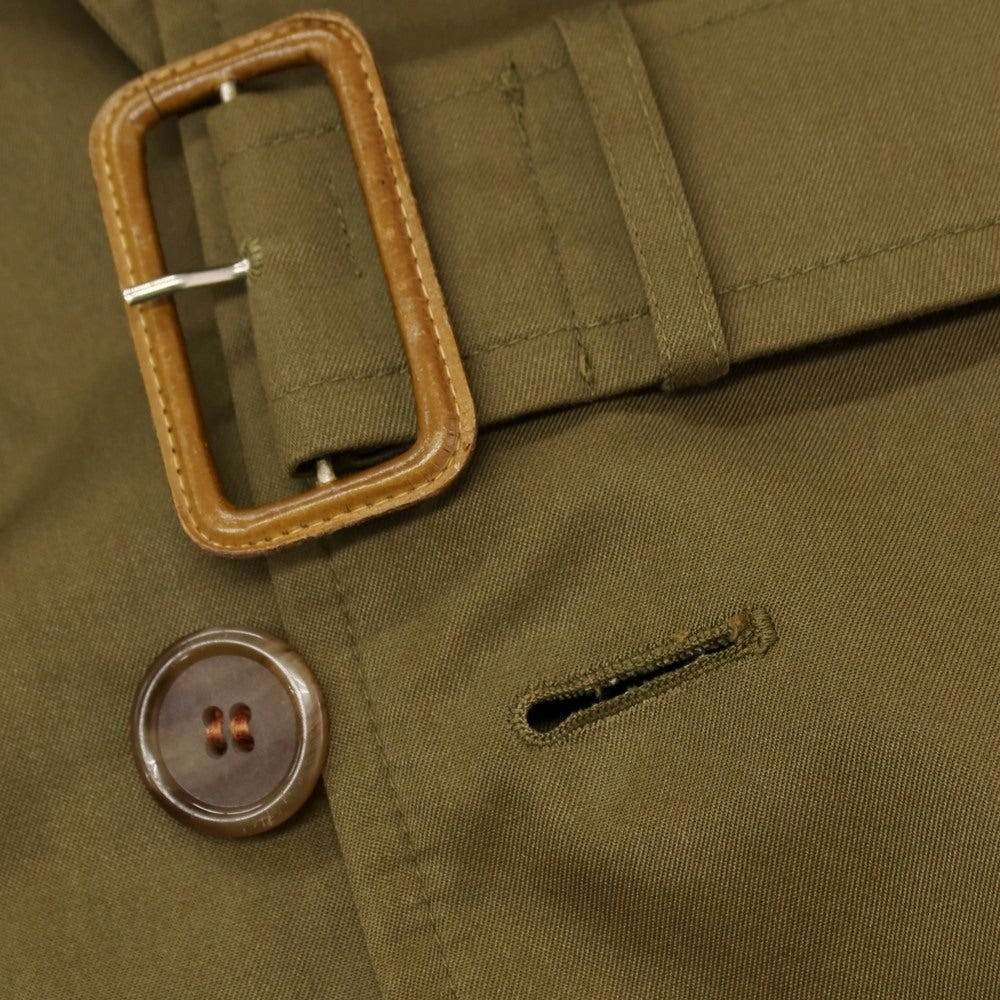 【中古】グレンフェル GRENFELL ポリエステルコットン トレンチコート カーキ【サイズ40】【 状態ランクC 】【 メンズ 】