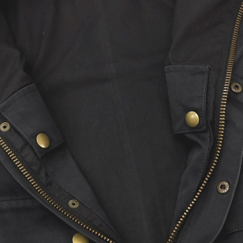 【中古】ダンヒル Dunhill ツイル コットン スタンドカラー ワークジャケット ダークネイビー【サイズM(R fit)】【 状態ランクC 】【 メンズ 】