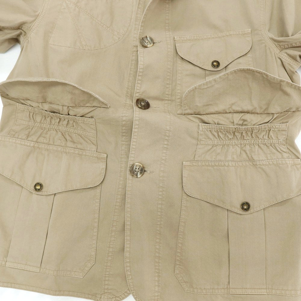 【中古】フィルソン FILSON コットン ハンティングジャケット ベージュ【サイズ38】【 状態ランクC 】【 メンズ 】
